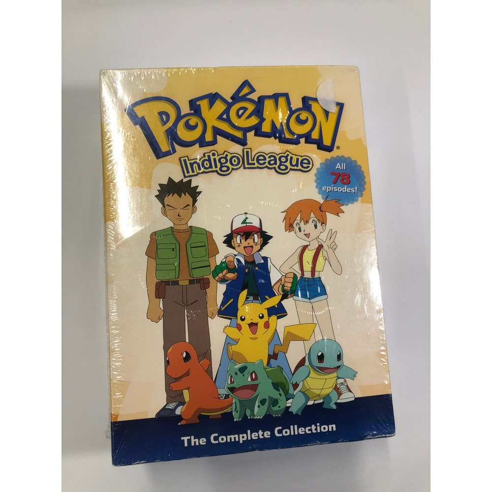 Pokemon Indigo League The Complete Collection DVD Box Set 78 Episodes Viz Media